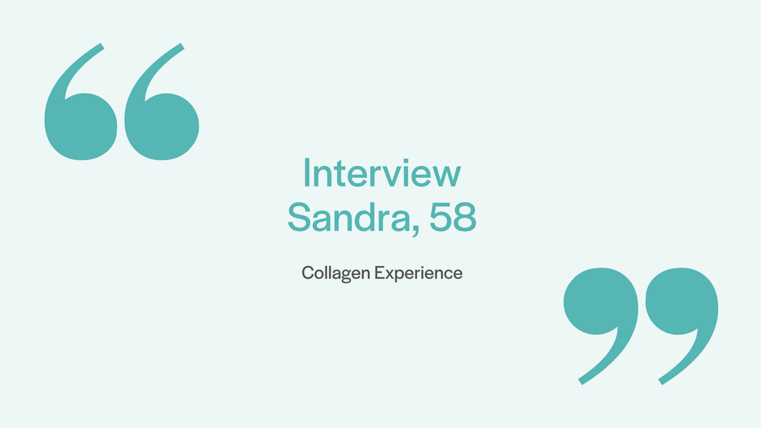 Interview Sandra Collagen Experience
